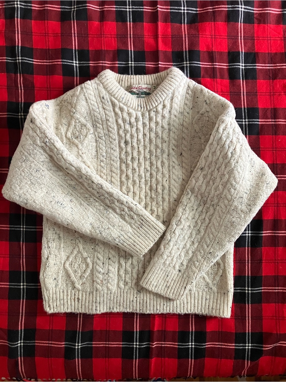 Celtic Country | 100% Wool | Irish Aran Sweater